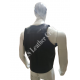 Men's Genuine Leather Vest with Adjustable X Harness Detailing for Bikers and Fetish 