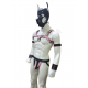 Puppy Play Full Gear Set: Chest Harness, Jockstrap, Handcuffs, Bicep Cuffs with Pup Hood for BDSM and Fetish Wear