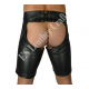 Black Short Leather Chaps – Men’s Biker & Fetish Thigh Chaps – Sexy Clubwear, Gay Pride Outfit & Motorcycle Gear Black Short Leather Chaps – Men’s Biker & Fetish Thigh Chaps – Sexy Clubwear, Gay Pride Outfit & Motorcycle Gear