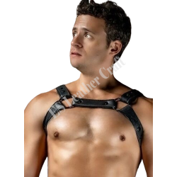Men's Leather Chest Harness – Biker, Gothic, Fetish & Clubwear Harness