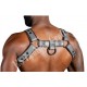 Men's 100% Real Leather Men's Harness, Chest Harness Men, Genuine Leather Shoulder Harness Men, Leather Gay Bulldog Harness, Gifts for Him