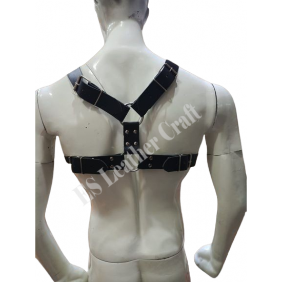 Men Real Leather X-back men's harness, H- front harness, X-back harness, Genuine Cow leather men's harness Men Real Leather X-back men's harness, H- front harness, X-back harness, Genuine Cow leather men's harness