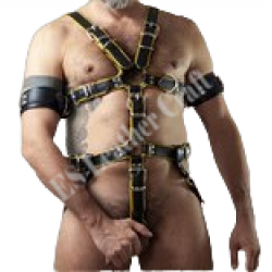 Adjustable Men's Bondage Harness – Fetish, Kink & Gay Party Wear