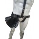 Men's leather Y Style Leather Body Harness Adjustable Jock Straps Removable Gay, Real Leather Harness with Jockstrap, Bondage Body Harness