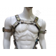 Men's Genuine Camo Leather Body Harness - Includes Jockstrap & Bicep Straps - Gay Leather Harness, BDSM, Fetish, and Kink Inspired Apparel Men's Genuine Camo Leather Body Harness - Includes Jockstrap & Bicep Straps - Gay Leather Harness, BDSM, Fetish, and Kink Inspired Apparel