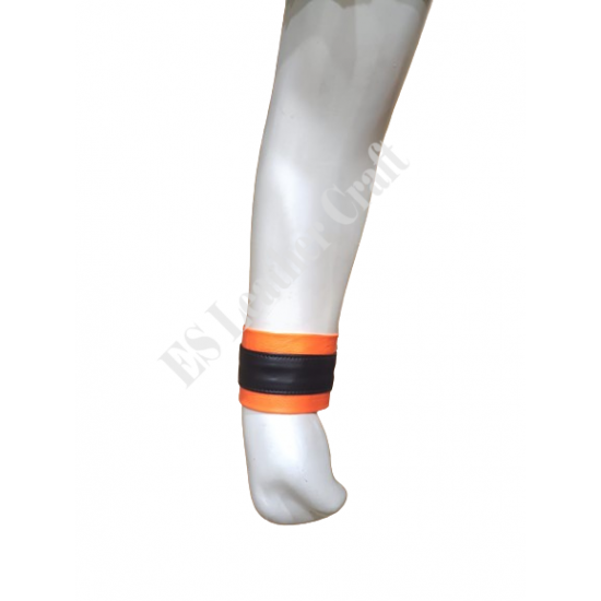 Men's Black & Orange Genuine Leather Harness and Jockstrap Set – Gay Pride, Festival, BDSM, Rave Outfit Men's Black & Orange Genuine Leather Harness and Jockstrap Set – Gay Pride, Festival, BDSM, Rave Outfit