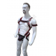 Men's Handle Harness and Jockstrap Set – Leather BDSM Fetish Gear, Adjustable Bondage Outfit, Sexy Rave Wear, Roleplay & Clubwear