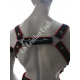 Men's Handle Harness and Jockstrap Set – Leather BDSM Fetish Gear, Adjustable Bondage Outfit, Sexy Rave Wear, Roleplay & Clubwear