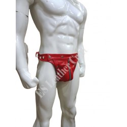 Men's Leather Jock Strap, Gay Leather G String Slip Thongs Underwear Jockstrap, Gay Adult Jockstrap, BDSM Thongs, Fetish Jockstrap for Men's