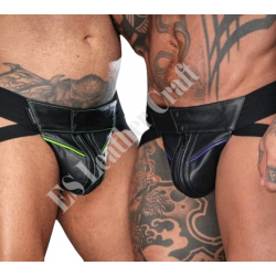 Genuine Men’s leather Jockstrap Gay adult jockstraps Sexy Thong Slip String Jock Gay Leather Gay Jockstrap Mature Leather Jockstrap For Men