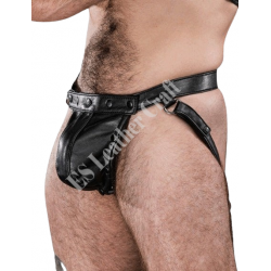 Leather Jockstrap Gay Leather Jockstrap, Fetish Underwear, Leather CodPiece Jockstraps, Jockstrap for mens, Leather Underwear Gifts For Him