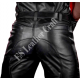 Men's Leather Pant, Leather Trousers for Biker, Genuine Plan Leather pant for Men's, Black leather Pant, Simple Leather Pant, Girt for man