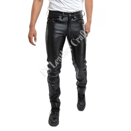 Men’s Genuine Leather Pants – Slim Fit Biker Trousers, Motorcycle Fashion, Gothic Fetish Wear, Punk Rock Clubwear & Bondage Style Pants Men’s Genuine Leather Pants – Slim Fit Biker Trousers, Motorcycle Fashion, Gothic Fetish Wear, Punk Rock Clubwear & Bondage Style Pants