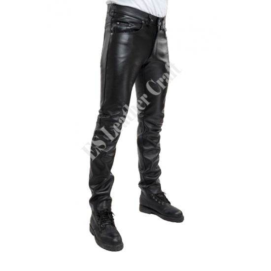 Men’s Genuine Leather Pants – Slim Fit Biker Trousers, Motorcycle Fashion, Gothic Fetish Wear, Punk Rock Clubwear & Bondage Style Pants Men’s Genuine Leather Pants – Slim Fit Biker Trousers, Motorcycle Fashion, Gothic Fetish Wear, Punk Rock Clubwear & Bondage Style Pants