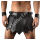 Leather Pride Kilt - Men's Black Leather Kilt - Gladiator & Roman Style Kilt - Festival & BDSM Kilt - Classic Pride Kilt Leather Pride Kilt - Men's Black Leather Kilt - Gladiator & Roman Style Kilt - Festival & BDSM Kilt - Classic Pride Kilt